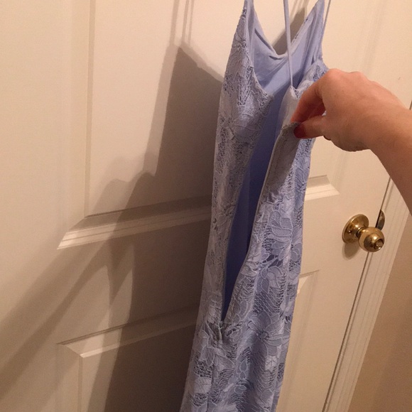 Banana Republic Blue lace dress - Picture 6 of 8